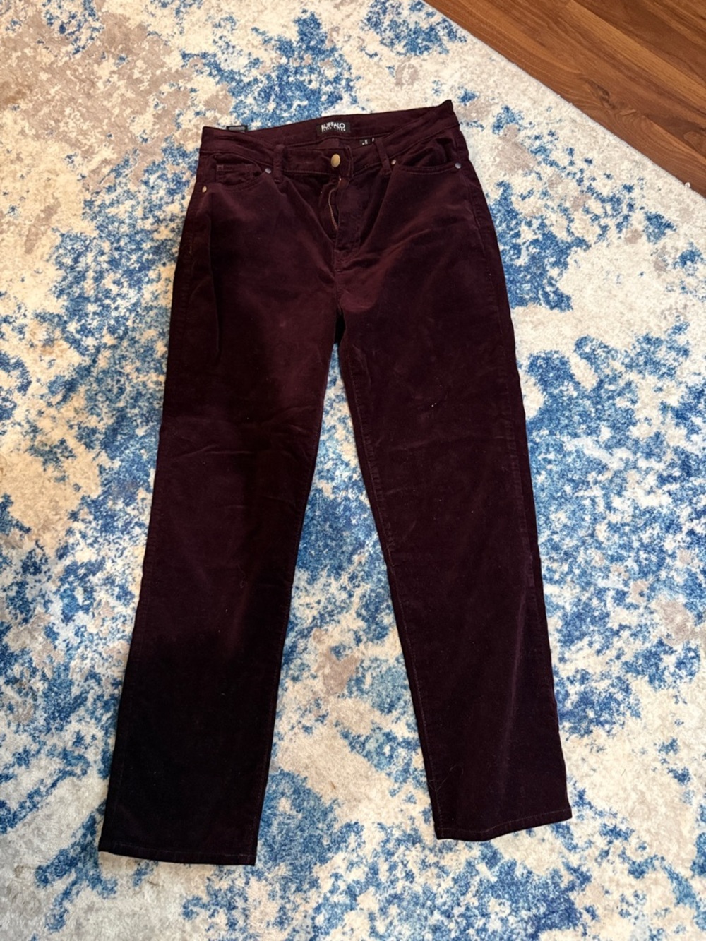 Buffalo David Bitton Corduroy Pants in Deep Wine
